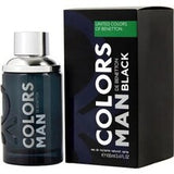 Benetton Colors Man Black for Men | EDT
