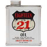 18.21 Man Made Beard Hair Skin Oil Sweet Tobacco