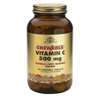SOLGAR Vitamin C Orange Flavour 500mg
