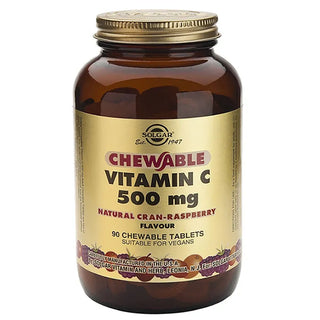 SOLGAR Vitamin C 500mg Cran-Raspberry