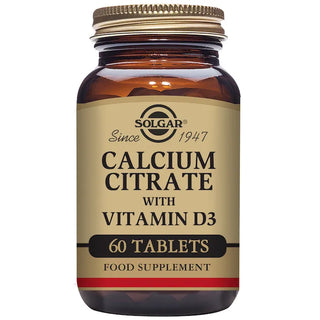 Solgar Calcium Citrate With Vitamin D3
