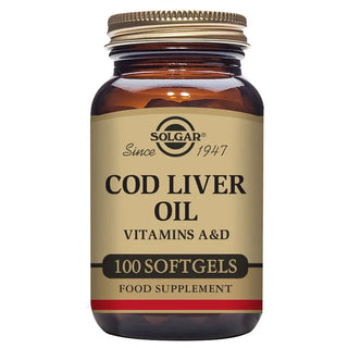 SOLGAR Cod Liver Oil 100 Capsules