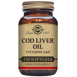 SOLGAR Cod Liver Oil 250 Capsules