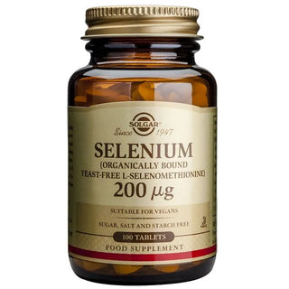 SOLGAR Selenium 200µg 50 Tablets