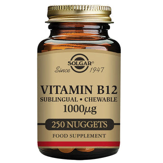 Solgar Vitamin B12 1000 mcg Cyanocobalamin 250 Tablets