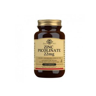 SOLGAR Picolinato Zinc 22mg