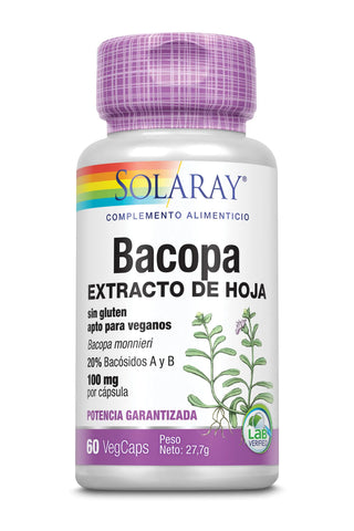 Solaray Bacopa 100 Mg