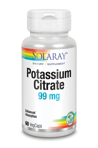 Solaray Potassium Citrate 99 Mg