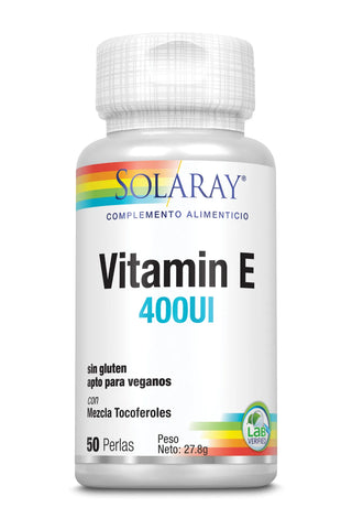 Solaray Vitamin E 50 Softgels