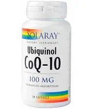 Solaray Ubiquinol Coq10 100 Mg