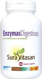 SURA VITAS Enzymas Digestivas 100 Capsules