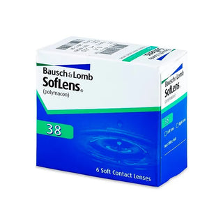 SOFLENS 38 Contact Lenses With Tint Visibility -0.75
