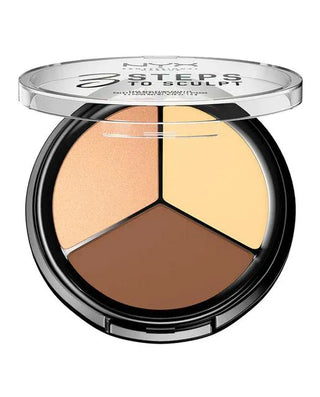 NYX 3 Steps to Sculpt Face Sculpting Palette Light