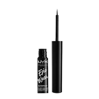 Delineador Líquido Impermeable Negro Epic Wear de NYX