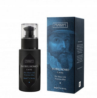 The Merchant Of Venice Venetian Blue Olive Oil Hydrating & Softening Pre-Shaving Oil
