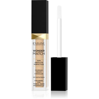 Eveline Cosmetics Wonder Match Hyaluronic Acid Satin Finish Cream Concealer