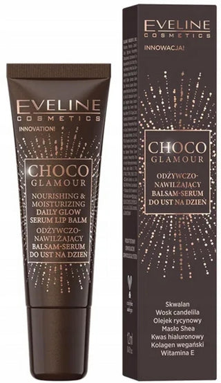 Eveline Cosmetics Choco Glamour Moisturizing Lip Balm