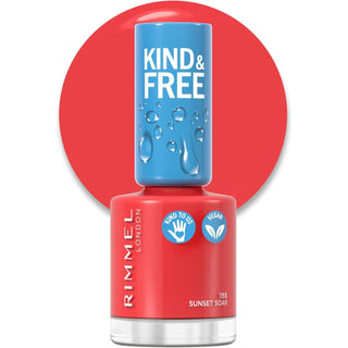 Rimmel London Kind & Free Nail Polish 155 Sunset Soar — BeautyCorner.gr