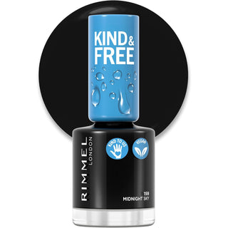 Rimmel London Kind & Free Nail Polish 159 Midnight Sky — BeautyCorner.gr