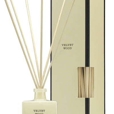 Cereria Molla Premium Reed Diffuser Velvet Wood - Product Image