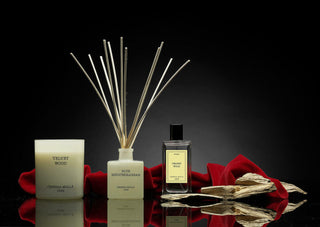 Cereria Molla Perfumed Cream Velvet Wood - Image 3