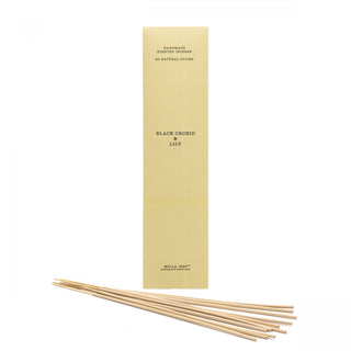 Cereria Molla 20 Incense 9 Sticks Black Orchid Lily - Product Image