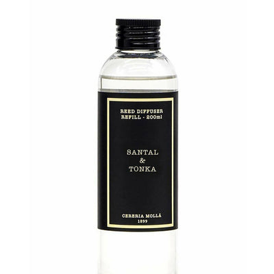 Cereria Molla Premium Diffuser Refill Santal Tonka - Product Image