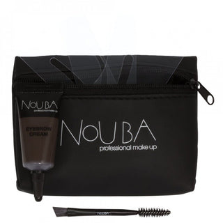 Nouba 25 Set Nouba: Nouba Eyebrow Brush + Nouba Eyebrow Gel + Textile Makeup Bag Black