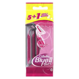 Gillette Blue II Plus 5 Plus 1