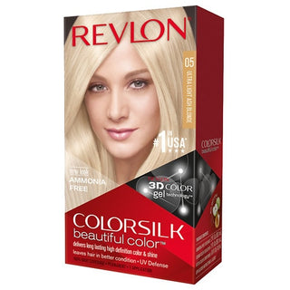 Revlon Color Silk 05 Ultra Light Ash Blonde Permanent Hair Dye