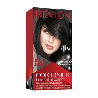 Revlon Colorsilk 11 Soft Black Permanent Hair Dye