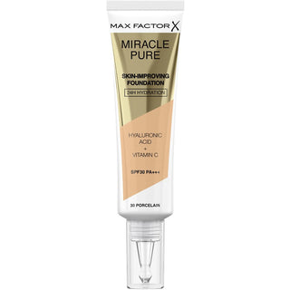 Max Factor Miracle Pure Skin Improving Foundation 30 Porcelain — BeautyCorner.gr