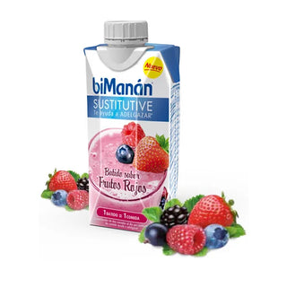 BIMANÁN Sustitutive Red Fruits-Flavoured Milkshake
