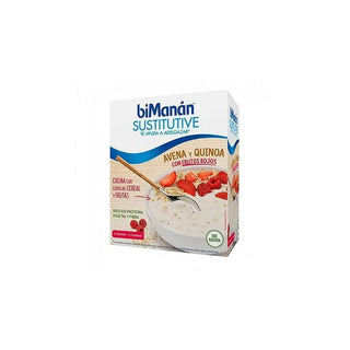 BIMANÁN Sustitutive Oatmeal Quinoa Cream Red Berries