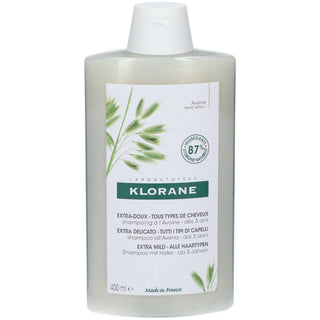 Klorane Oat Milk Hair Shampoo Gentle Cleansing