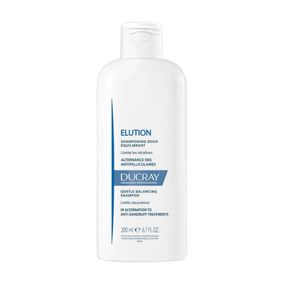 Ducray Elution Hair Treatment Shampoo For Rebalancing All Hair Types