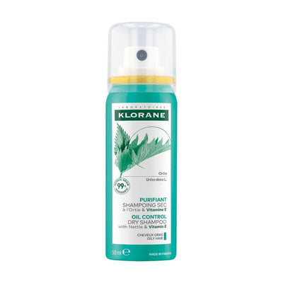Klorane Nettle Vegan Hair Dry Shampoo Oil