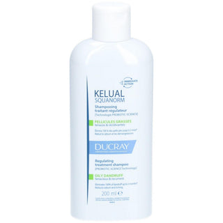 Ducray Kelual Squanorm Hair Treatment Shampoo Anti-Dandruff & Sebum Control For Scalp With Oily Dandruf