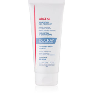 Ducray Sabal Argeal Kaolin Hair Treatment Shampoo Purifies For Oily Hair