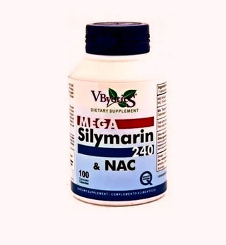 V.Byotic Mega Silymarin 240 With Glutathione Radish 100 Capsules