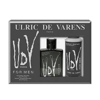ULRIC DE VARENS Black Set for Men | EDT