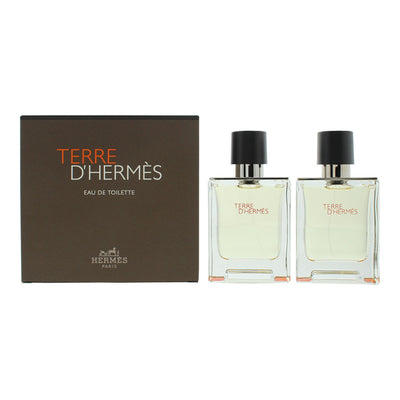 Hermes Set Duo Hermes Terre d'Hermes Eau De Toilette For Men