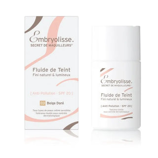 EMBRYOLISSE Fluid De Teint SPF20 03 Beige Doré