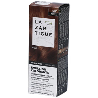 Lazartigue Emulsion Colorante 6.00 Dark Blond Permanent Hair Dye
