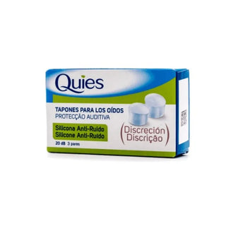 QUIES Anti-Noise Silicone Plugs