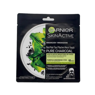 Garnier SkinActive Black Mask Tissu Pure Charcoal