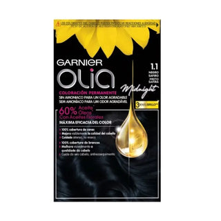 Garnier Olia Permanent Hair Color 1.10 Black Sapphire