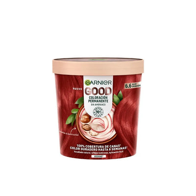 GARNIER Good Permanent Hair Color 6.6 Pomegranate Red
