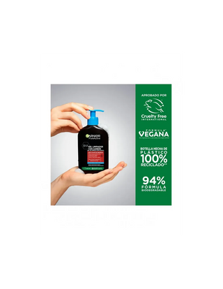 GARNIER Pure Active Gel Limpiador Con Carbón