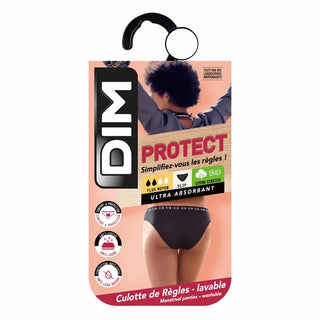 DIM Menstrual Panty Washable Medium Flow Size 42-44